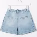 Расклешенные джинсовые шорты