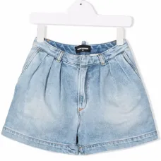 Расклешенные джинсовые шорты