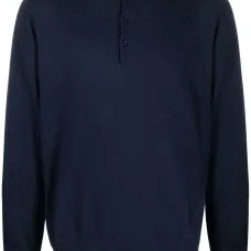 Джемпер с воротником поло