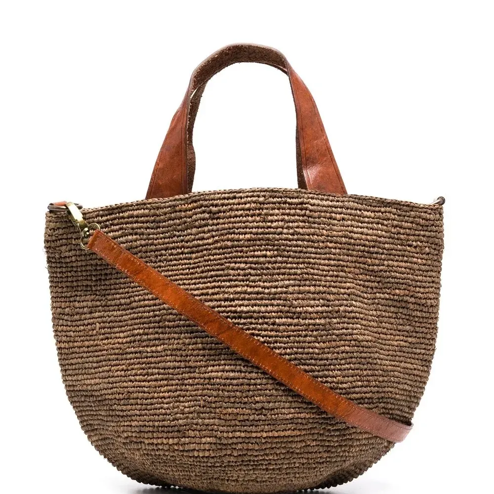 Плетеная сумка-тоут