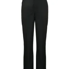 Строгие брюки с завышенной талией