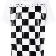 клетчатая футболка