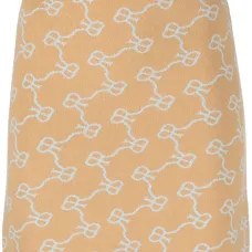 Юбка с монограммой