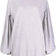 Толстовка оверсайз с объемными рукавами