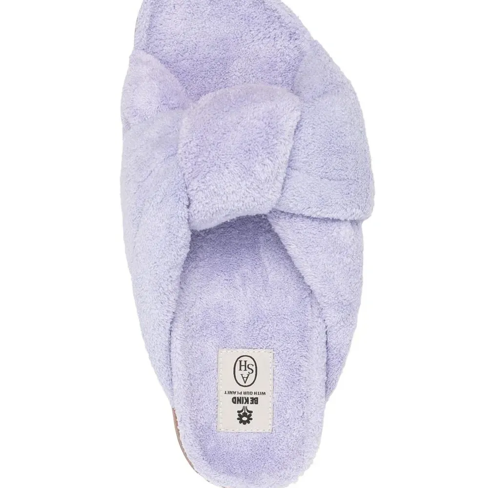 Махровые сандалии