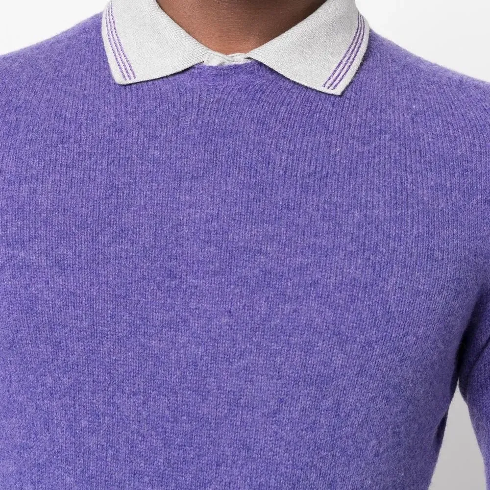 толстовка с воротником поло