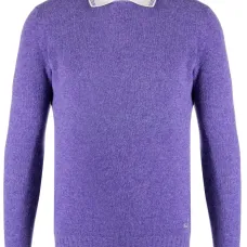 толстовка с воротником поло