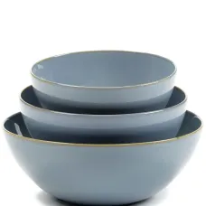 Набор из трех глубоких тарелок Terres de Rêves из коллаборации с Anita Le Grelle