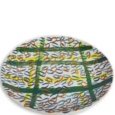 Japanese Kimonos stoneware plate