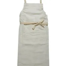 Длинный льняной фартук Длинный льняной фартук