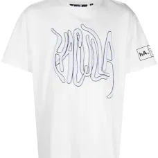 Футболка с нашивкой-логотипом