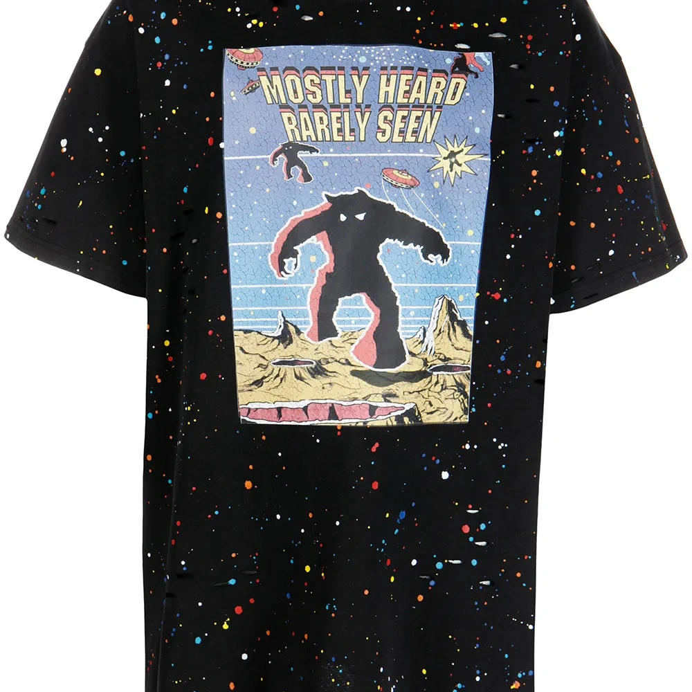 Футболка с графичным принтом