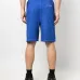 Шорты-бермуды с эластичным поясом и тисненым логотипом