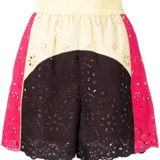 Спортивные шорты с английской вышивкой