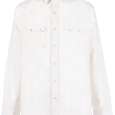 Полосатая рубашка с карманами