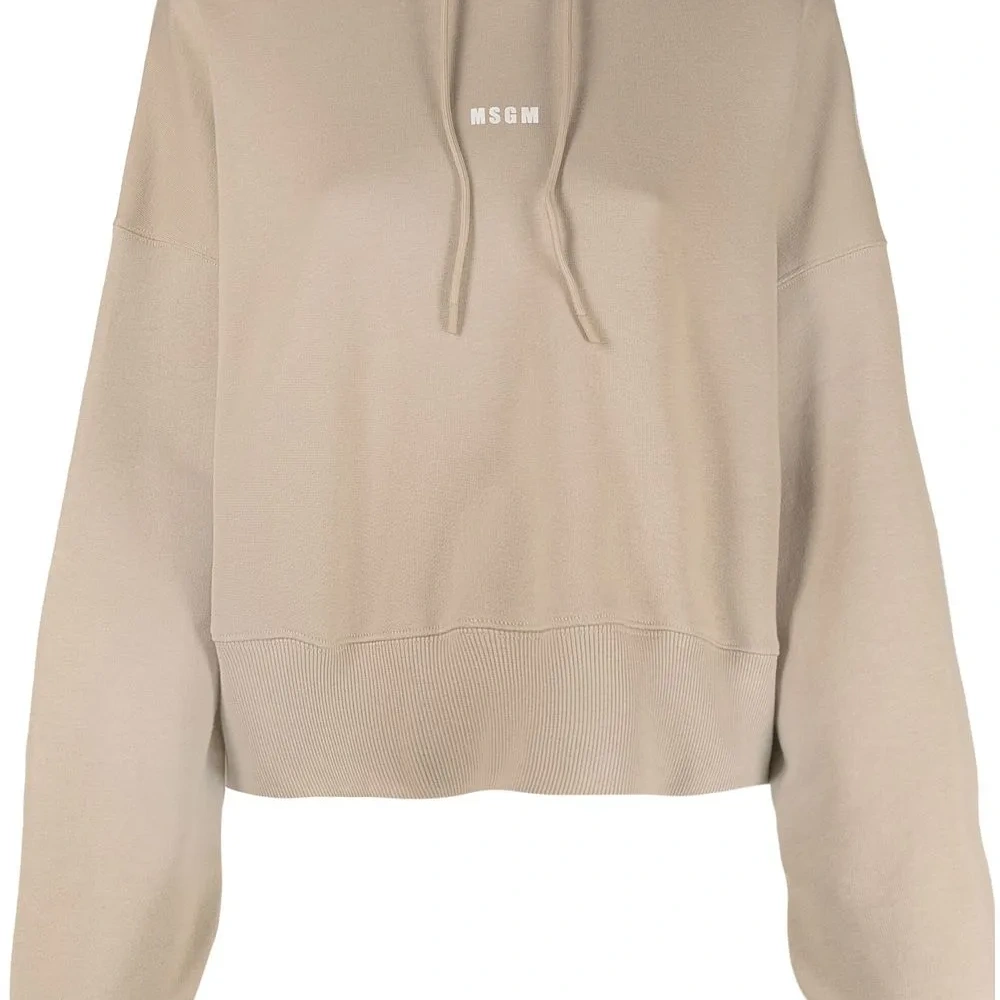 Худи с кулиской и логотипом