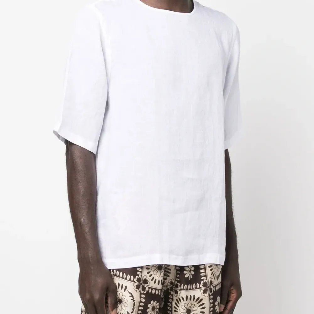 Льняная футболка