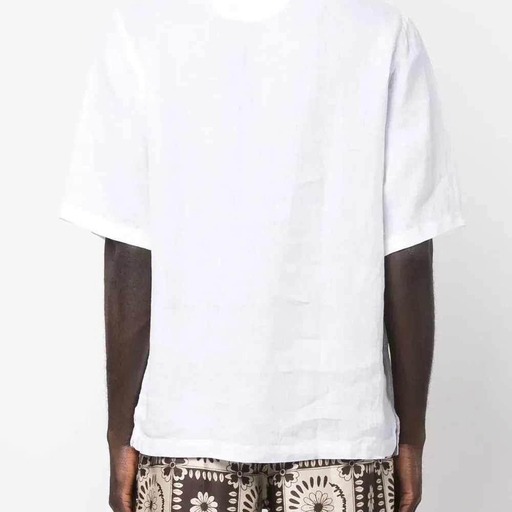 Льняная футболка