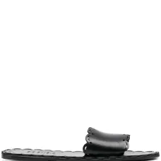 Шлепанцы с фестонами