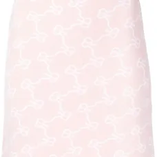 Юбка мини с монограммой