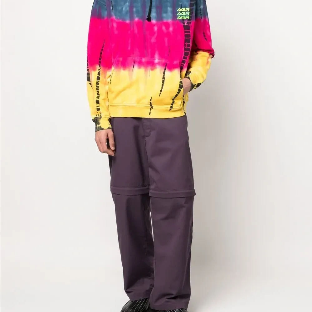 Худи с принтом тай-дай