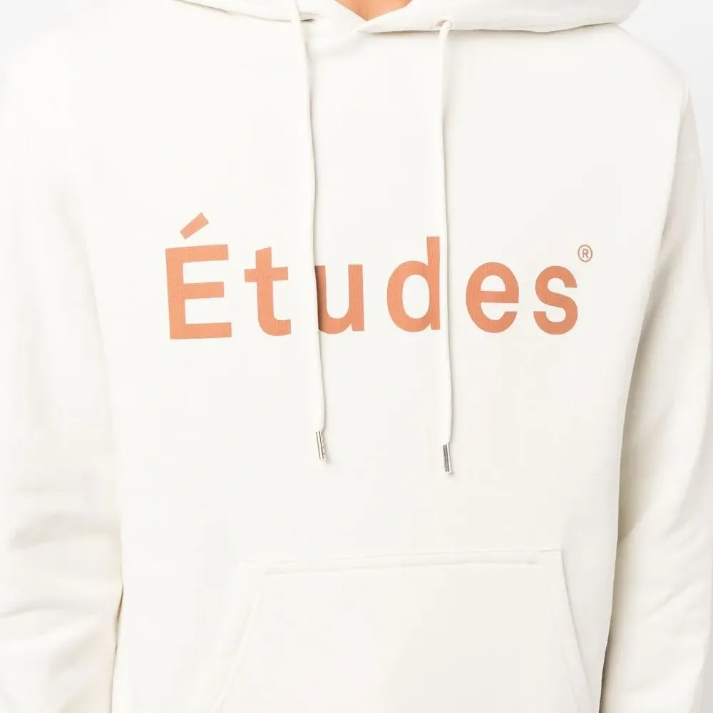 Худи из органического хлопка с логотипом Худи из органического хлопка с логотипом