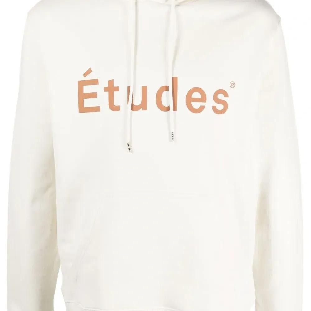 Худи из органического хлопка с логотипом Худи из органического хлопка с логотипом