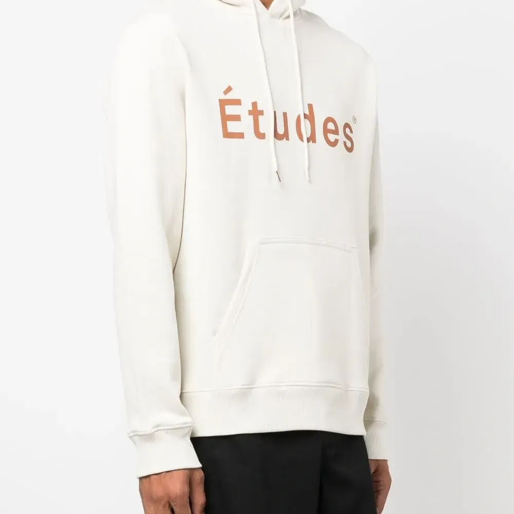 Худи из органического хлопка с логотипом Худи из органического хлопка с логотипом