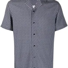 Рубашка с графичным принтом