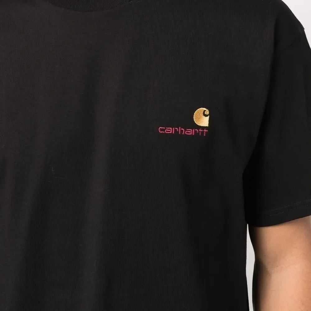 Футболка с вышитым логотипом