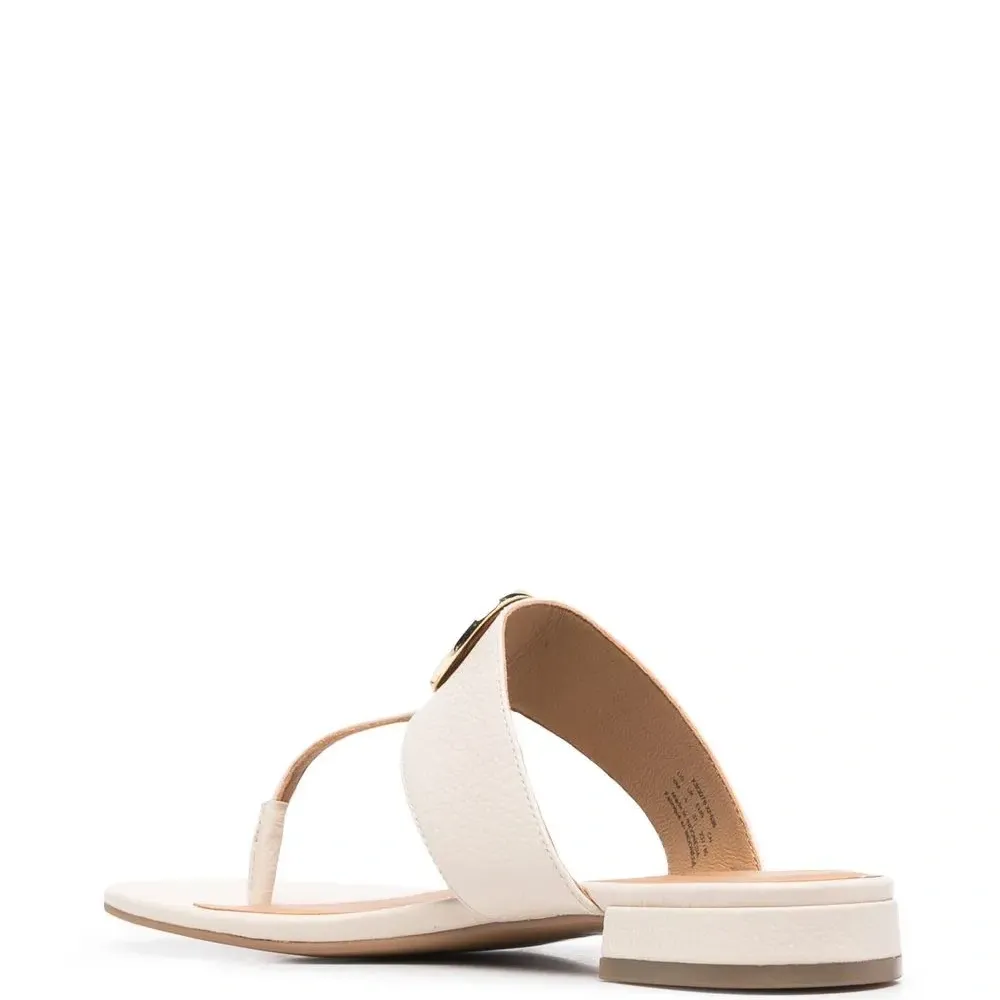 Сандалии с Т-образным ремешком и логотипом