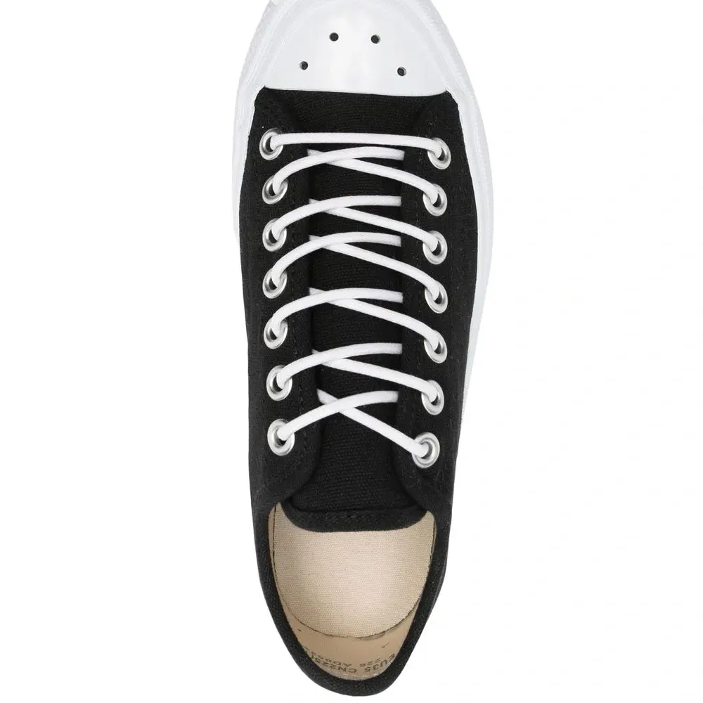 Кеды с контрастным носком