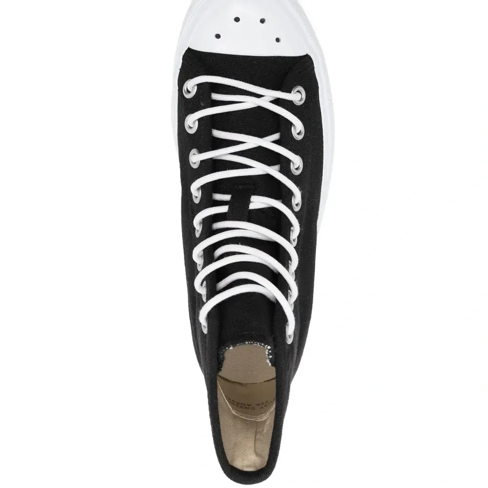 Кеды с контрастным носком