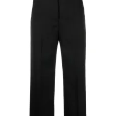 Укороченные брюки прямого кроя