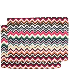 Набор из двух полосатых салфеток