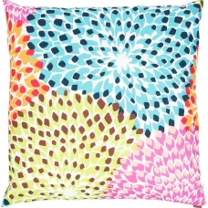 Подушка с цветочным принтом