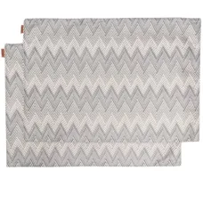 Набор из двух полосатых салфеток