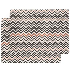 Набор из двух полосатых салфеток