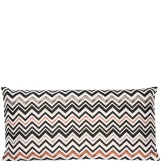 Подушка с узором зигзаг