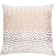 Подушка с узором зигзаг