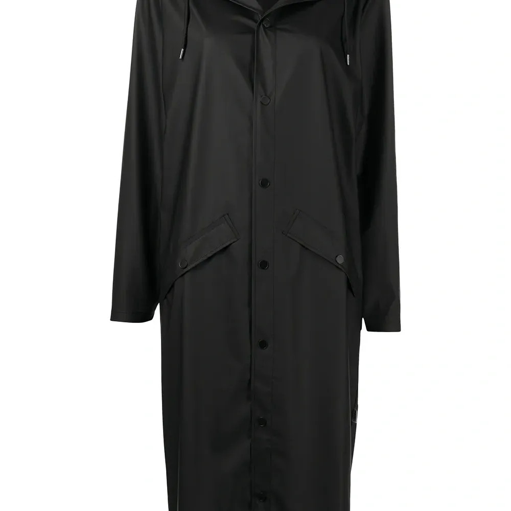 Плащ Longer с капюшоном и кулиской Плащ Longer с капюшоном и кулиской