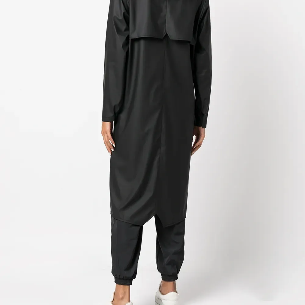 Плащ Longer с капюшоном и кулиской Плащ Longer с капюшоном и кулиской