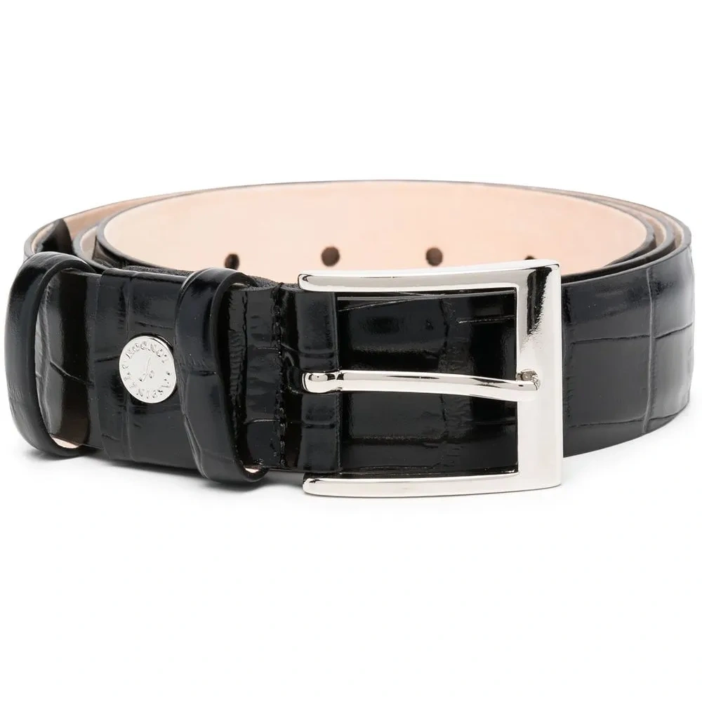 Ремень Classic с тиснением под кожу крокодила Ремень Classic с тиснением под кожу крокодила