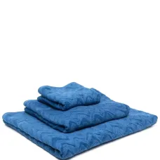 Набор полотенец с узором зигзаг Набор полотенец с узором зигзаг