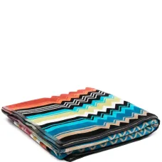 Полотенце с узором зигзаг Полотенце с узором зигзаг