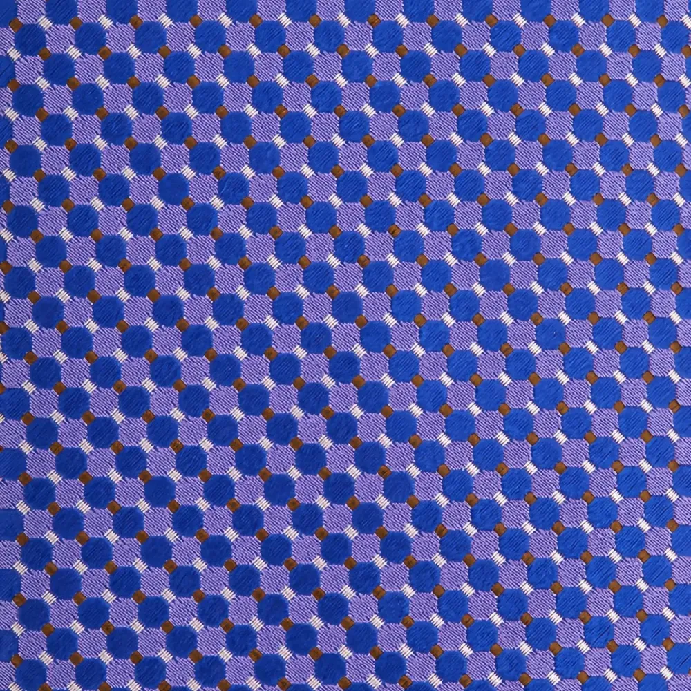 Галстук с геометрическим узором