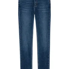 Узкие джинсы средней посадки