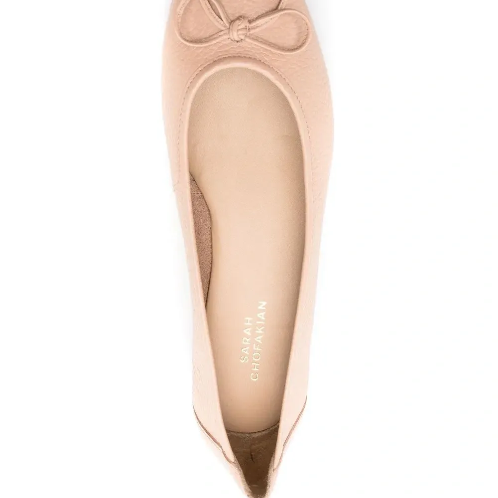 Балетки France на шнуровке