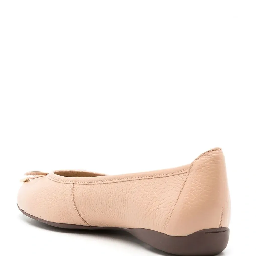 Балетки France на шнуровке