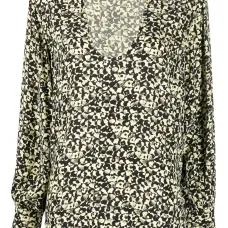 Блузка с абстрактным принтом